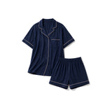 Organic Cotton Tee Short Set on white background